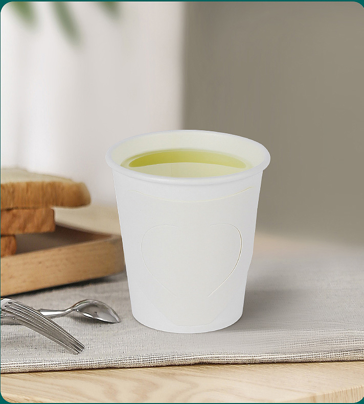 Vaso de papel desechable con asa, perfecto para bebidas calientes, té y café, vasos de papel con asa, vasos de papel impresos personalizados