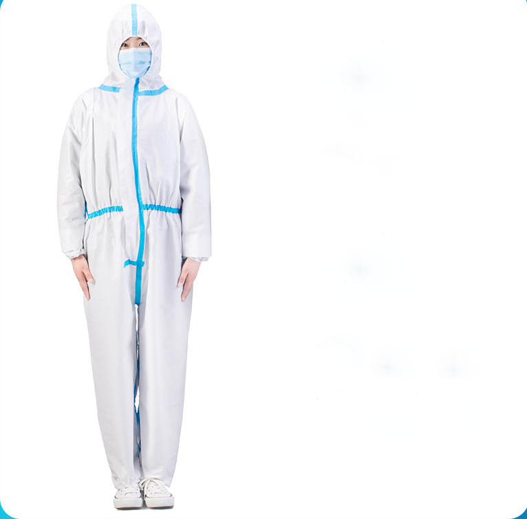 Traje para materiales peligrosos, mono de protección química, categoría III, tipo A, material microporoso, costuras selladas, capucha adjunta, puños y tobillos elásticos, cremallera frontal con solapa contra tormentas, blanco, extragrande