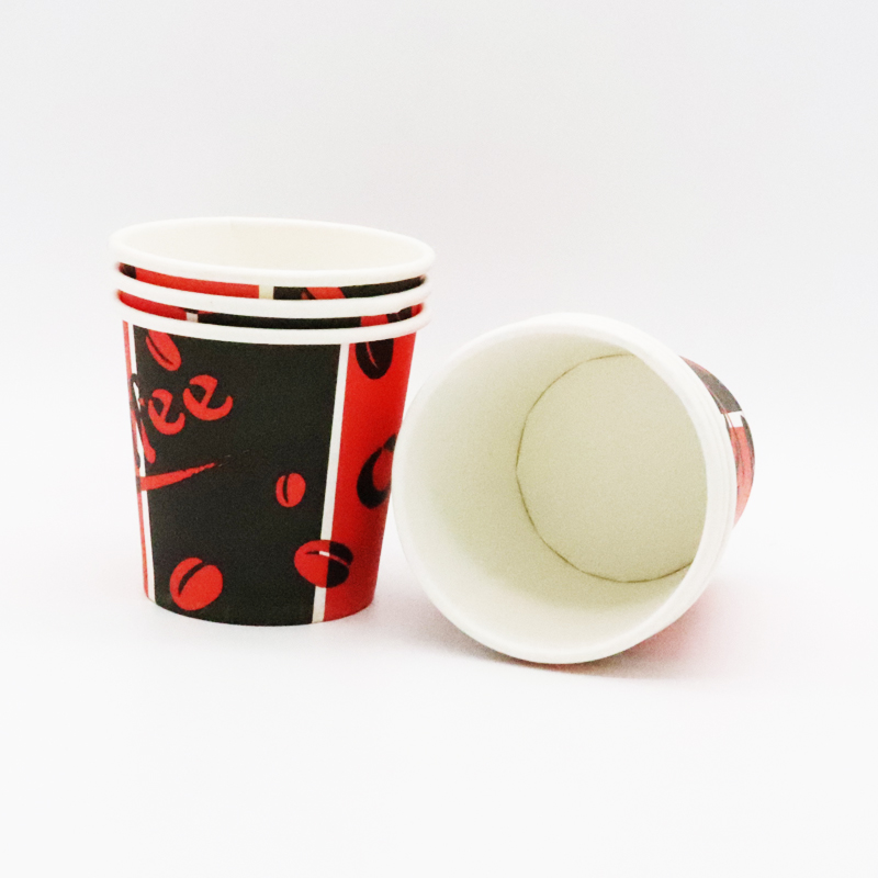 Taza de papel disponible de encargo de alta calidad de las tazas de café de papel 2.5oz del precio de fábrica 2,5 onzas