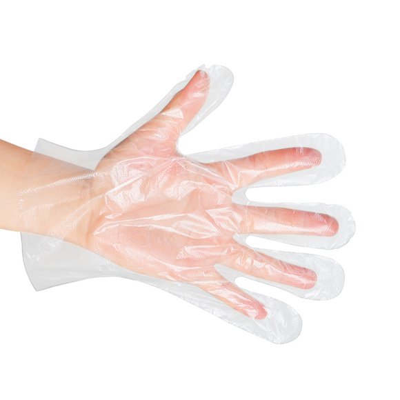 Guantes Desechables 100% Virgen LDPE, Limpieza Segura No Estéril para Manipulación de Alimentos, Peluquería y Todo Tipo de Fines de Limpieza