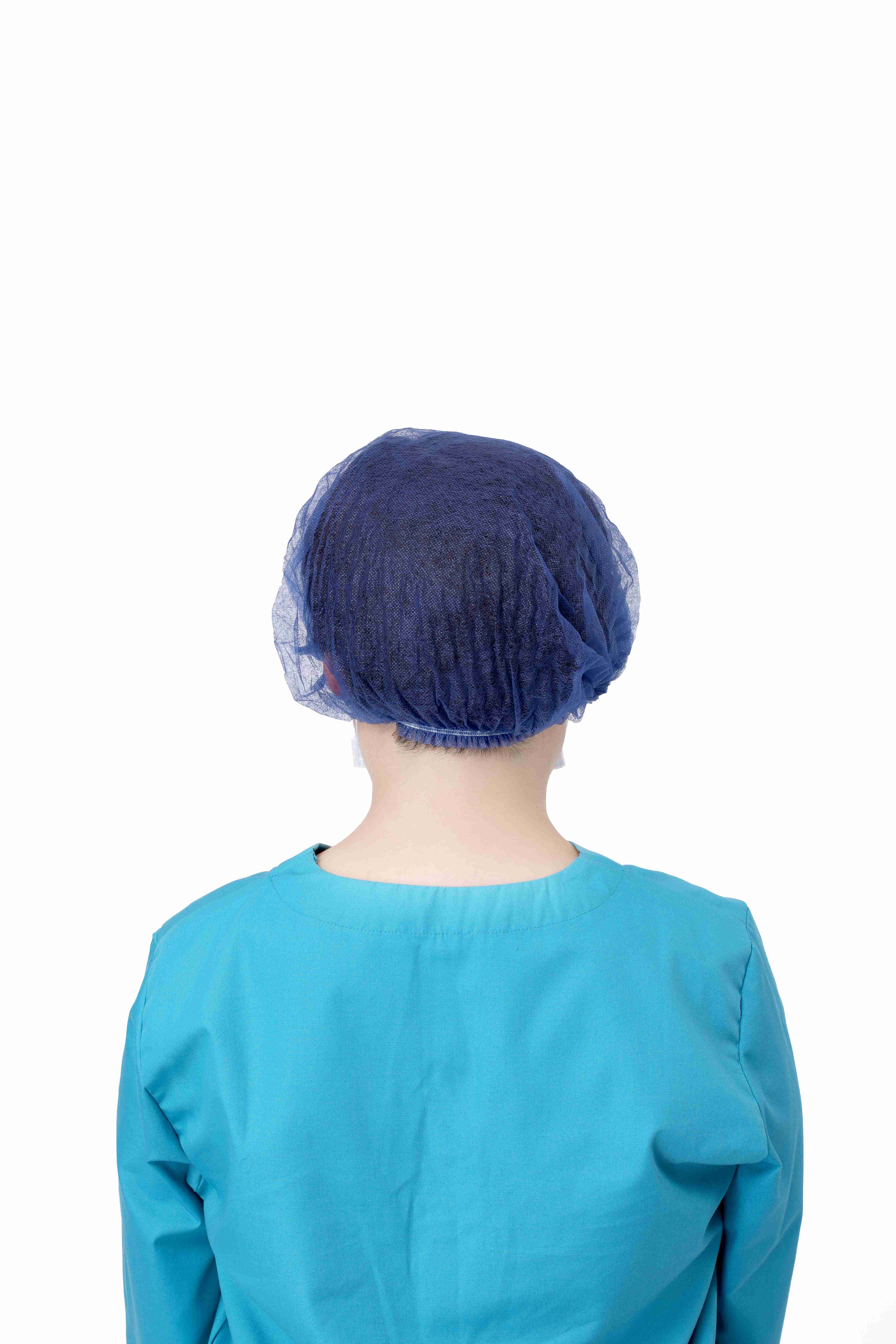 Paquete de 100 gorros bouffant desechables no tejidos de 21 pulgadas, red para el cabello para salón de hospital, Spa, Catering y espacio de trabajo libre de polvo