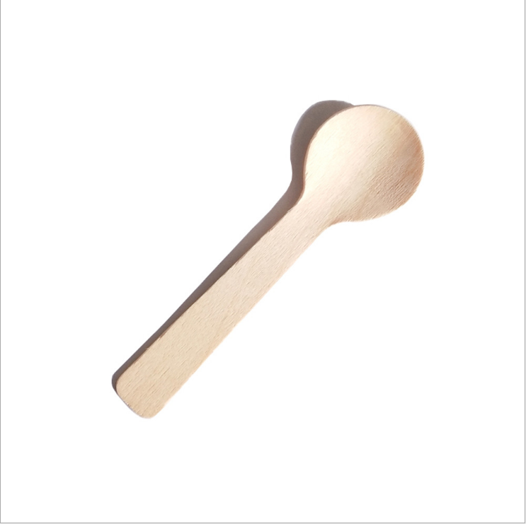 Cucharas desechables de madera para sopa de bambú, cucharas de cocina, cucharillas de cocina, soporte para cubiertos de viaje, 100% Natural, precio de fábrica, 1000 Uds.